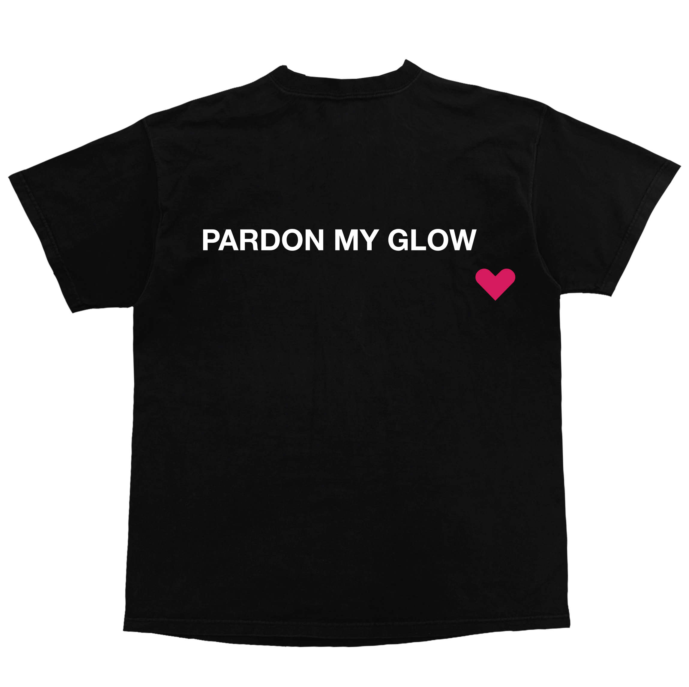 Pardon My Glow Black T-Shirt